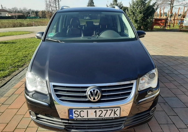 Volkswagen Touran cena 19700 przebieg: 295000, rok produkcji 2008 z Poddębice małe 79